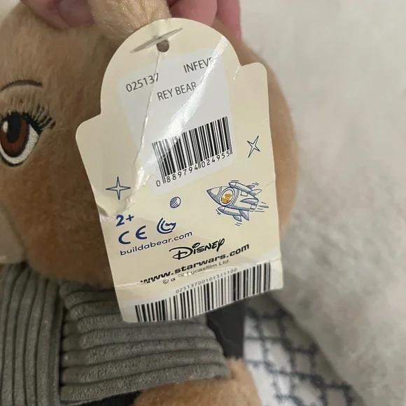 Build-A-Bear Workshop Star Wars Rey plush bear. - Picture 4 of 7